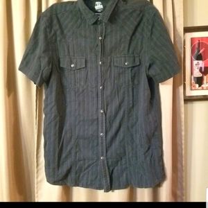 Mens button up Route 66  Xtra Large shirt